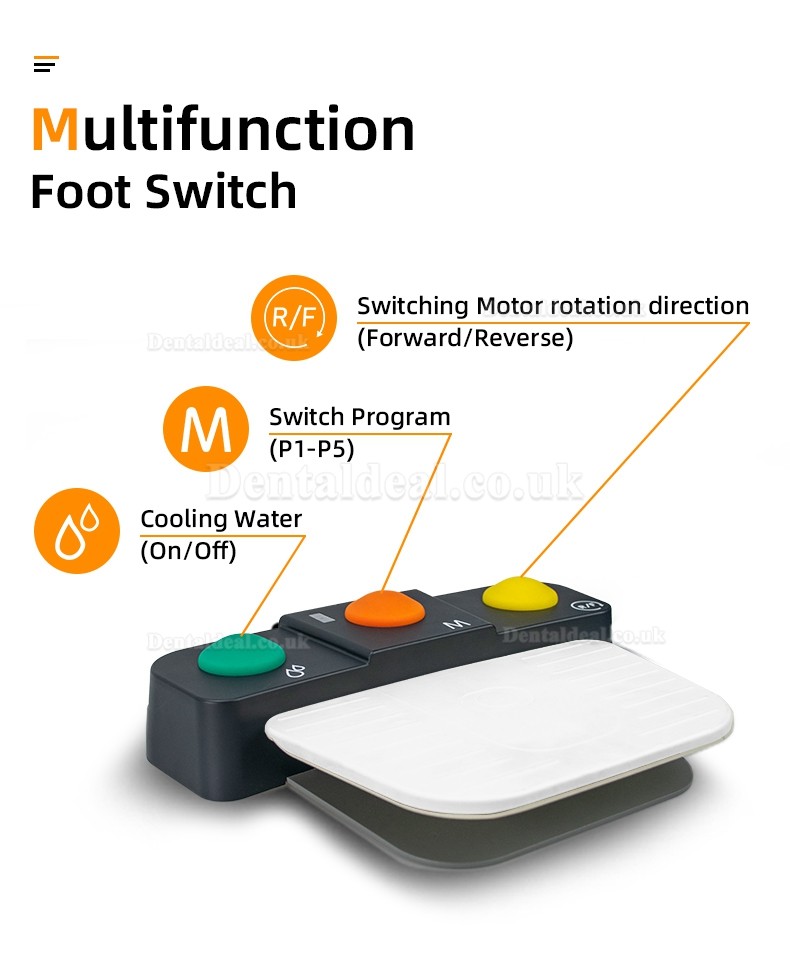 Pluspower®Ai Touch Dental Implant Machine Surgical Brushless Motor with 20:1 Contra-angle